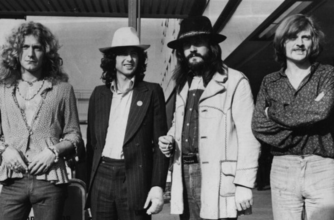 Les membres du groupe Led Zeppelin
