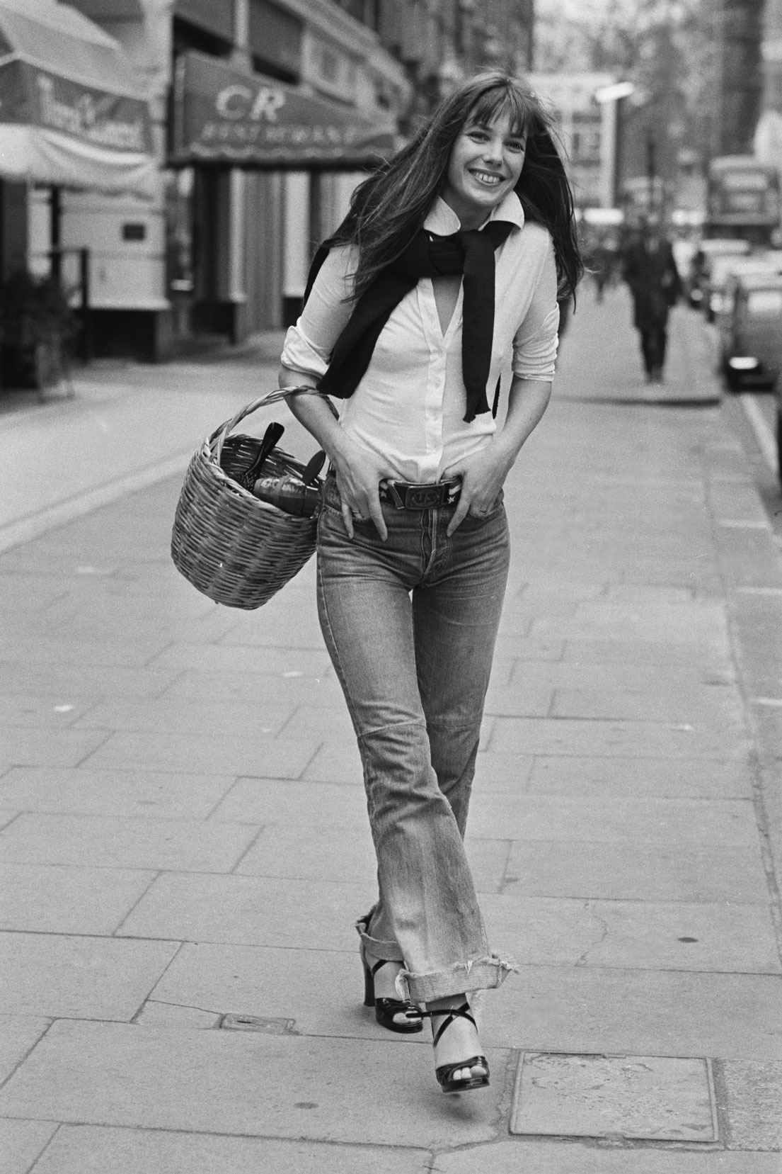 Jane Birkin en 1973.