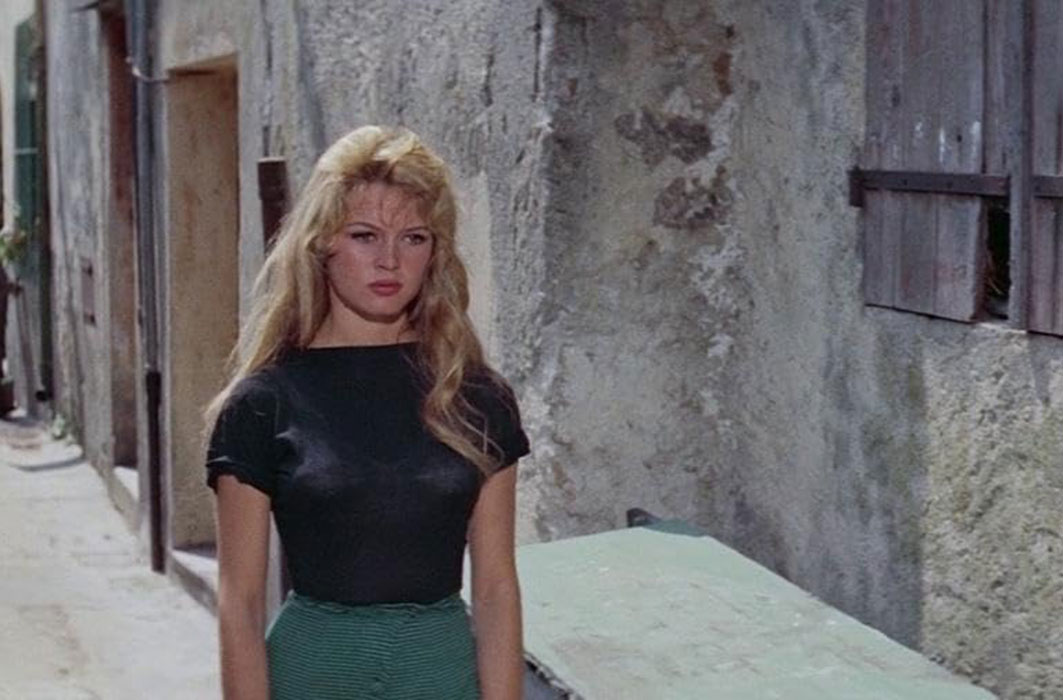 Brigitte Bardot en 1956 dans le film Et Dieu... créa la femme.