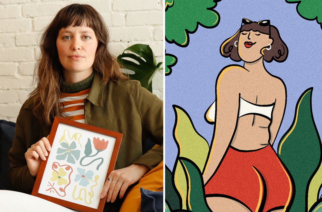 Les dessins ludiques de Sarah-Maude Caron alias Samaca