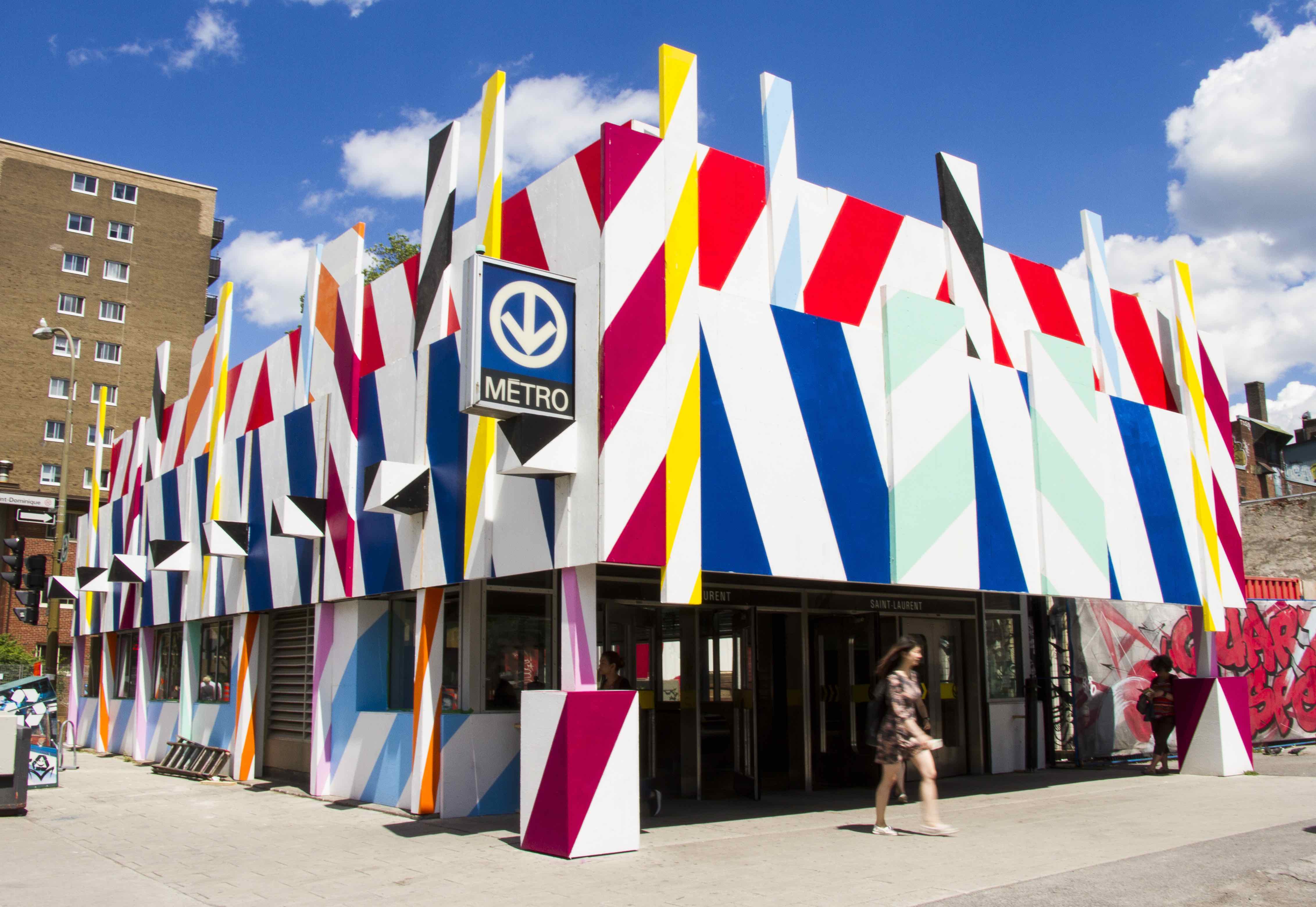 Festival MURAL colorer Montréal une façade à la fois ICI ARTV